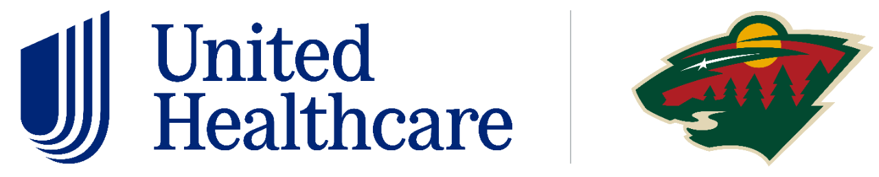 Hocky Day Minnesota Warroad 2024 Mosaic Image with UnitedHealthcare  and Bally Sports North Logo